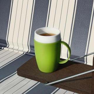 Termiczny kubek z wewnętrznym stożkiem + dedykowany ustnik (nocny granat)