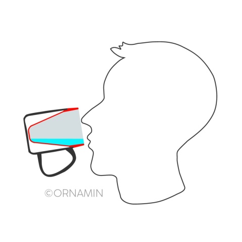 Termiczny kubek z wewnętrznym stożkiem + dedykowany ustnik (soczysta zieleń)