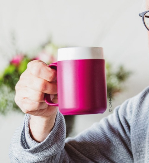 Kubek termiczny (podwójna ścianka) + dedykowany ustnik (soczysta zieleń)