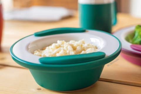 Miska utrzymujący ciepło z podwójnym dnem (aksamitna purpura)