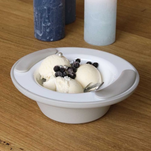 Miska utrzymujący ciepło z podwójnym dnem (aksamitna purpura)