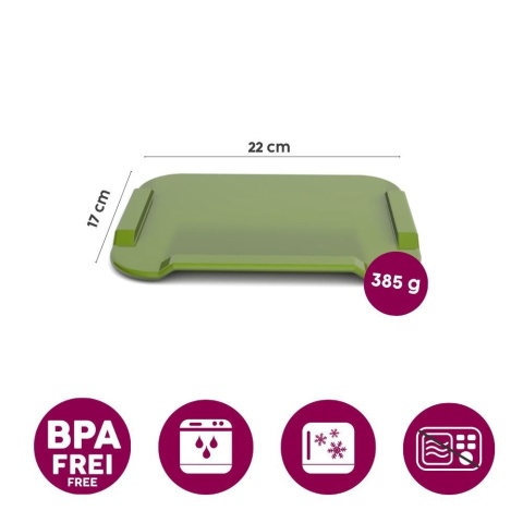 Antypoślizgowa mała deska z pomocnikiem praca jedną ręką (głęboki szafir)