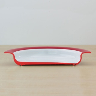 Talerz astystujący z ukośnym dnem Ø20 cm (aksamitna purpura)